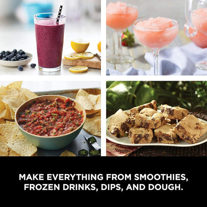 Ninja Mega Kitchen System Blender & Processor - Includes Nutri Ninja Cups | BL770 (Renewed)