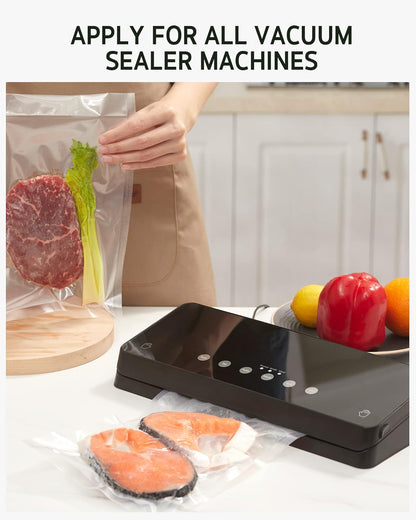Syntus Vacuum Sealer Bags - Commercial Grade BPA-Free Food Storage | 150 Gallon, Quart & Pint Sizes