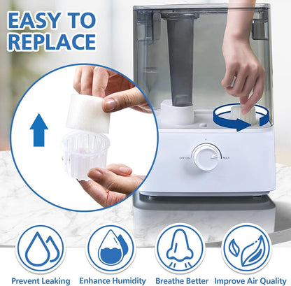 ShufudeJa Humidifier Replacement Filter - 30-Pack for LEVOIT Classic & OasisMist Models