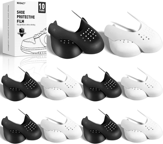 Skiennix Sneaker Crease Protectors - Prevent Creases for Air Force, Jordan, Dunk Low | Men's 7-13, Women's 5-9