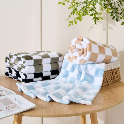 Skiennix Baby Blankets - Fluffy Fleece Crib Blankets for Boys | 4-Pack, 30x40 Inches