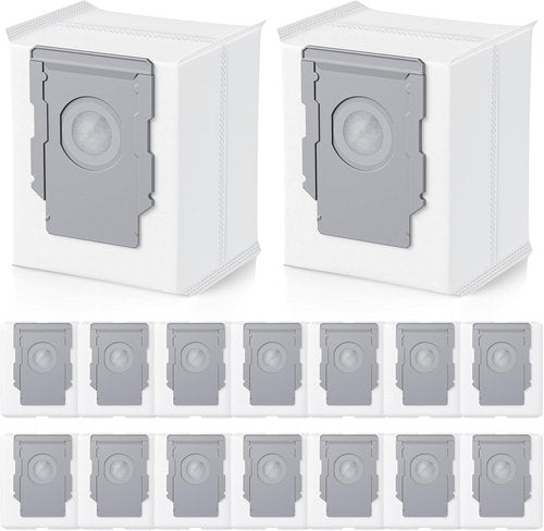 iRobot Vacuum Bags - 16 Pack Replacement Bags for Roomba i7+, i8+, i3+, i4+, i5+, i6+, j Series & Clean Base Models