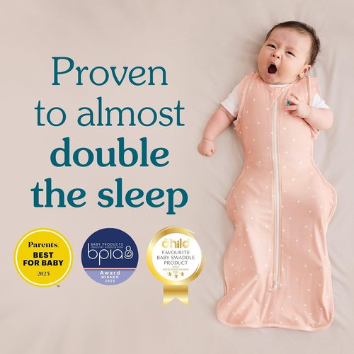 Love To Dream Swaddle UP - Baby Sleep Sack 10.0 TOG | Self-Soothing Swaddle for Newborns, Small 8-13lbs, Moon Olive
