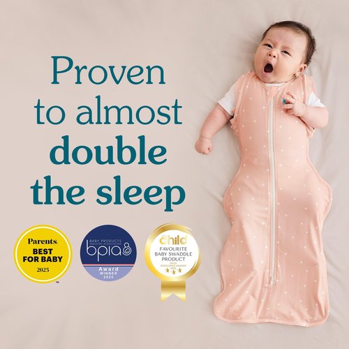 Love to Dream Swaddle UP, Baby Sleep Sack, 1.0 TOG, Self-Soothing Swaddles for Newborns, Improves Sleep, Snug Fit Helps Calm Startle Reflex, New Born Essentials for Baby, Newborn 5-8.5 lbs,Moon Olive