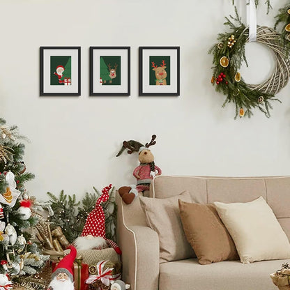 Upsimples 8x10 Picture Frame - Versatile Display for 5x7 with Mat or 8x10 Without Mat, Black
