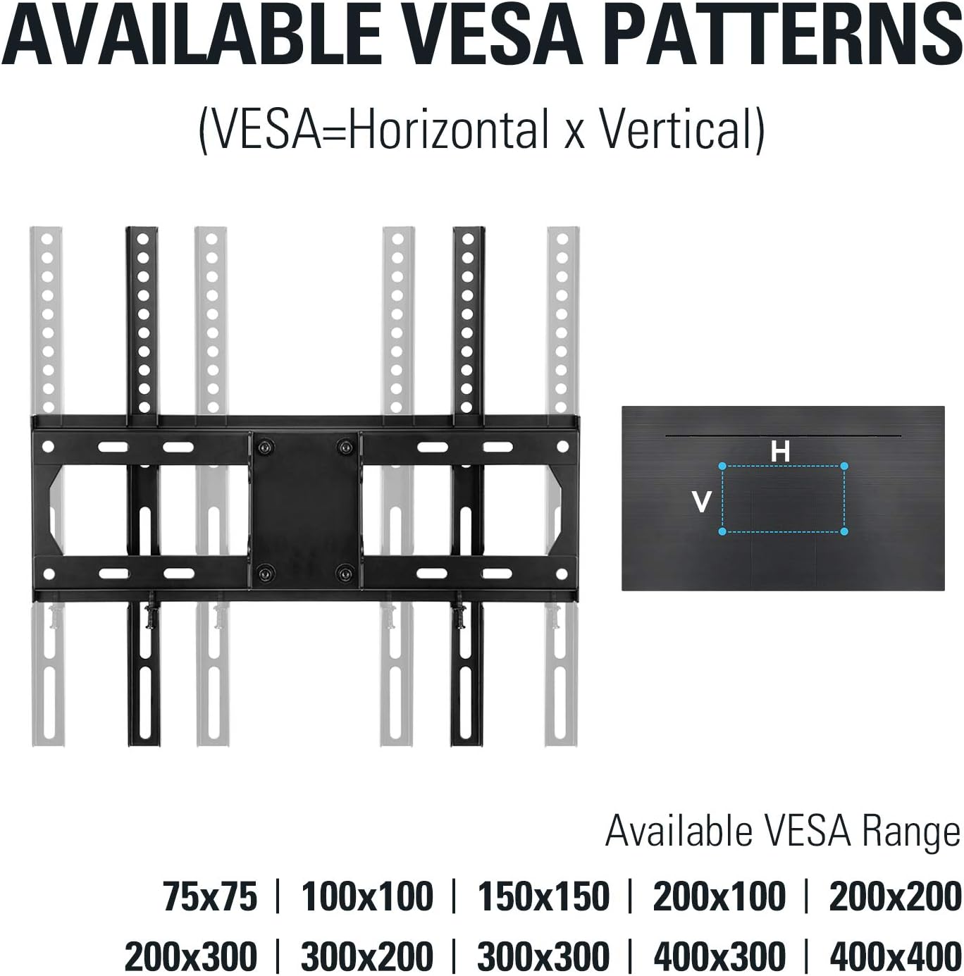 Mounting Dream TV Wall Mount - Full Motion Dual Arms for 32-65 Inch TVs | Swivel & Tilt, Max VESA 400x400mm