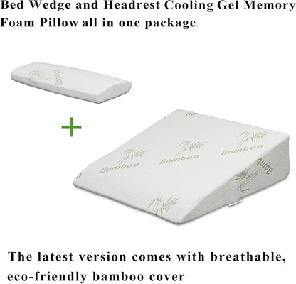 Memory Foam Top for Acid Reflux Relief | 26" x 25" x 7.5