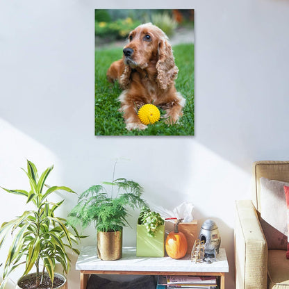 Personalized Canvas Print by [Brand Name] - Custom Photo Wall Art for Bedroom & Living Room | 11" W x 14" H