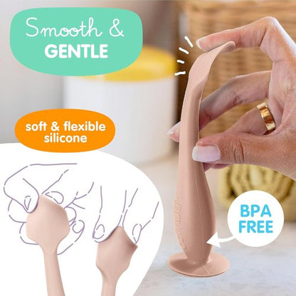 Bumco Diaper Cream Spatula - BPA-Free Soft Applicator for Easy Diaper Cream Application | Mom-Invented Design