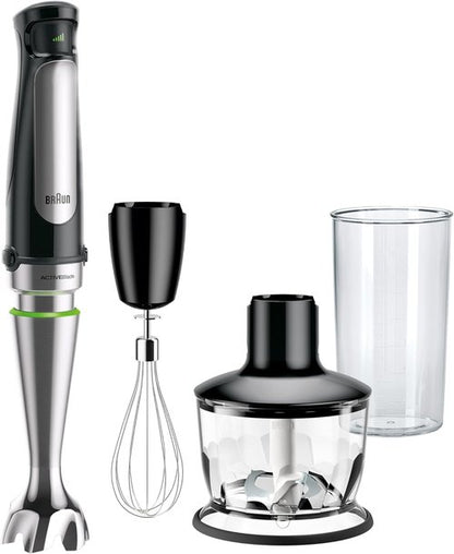 Braun MultiQuick 7 Immersion Blender - 3-in-1 Handheld Electric Stick Blender for Soups, Smoothies & More
