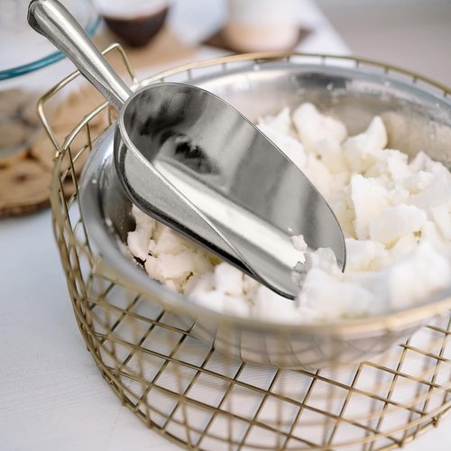 Amazing Abby - Elsa 12-Ounce Aluminum Ice Scoops | Set of 2 Food-Grade Utility Scoops, Hand-Wash Recommended