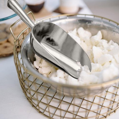 Amazing Abby - Elsa 12-Ounce Aluminum Ice Scoops | Set of 2 Food-Grade Utility Scoops, Hand-Wash Recommended