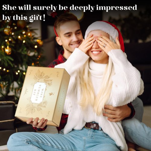 Couples Christmas Gifts For Couples Unique,Useful Christmas Gifts For Parents,Best Gift For Grandparents,Cool Couples Gifts For Anniversary,Personalized Wine Tumbler Couples Gifts For Him And Her