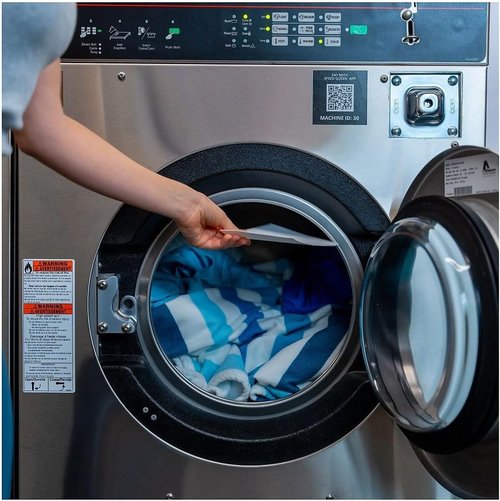 ECOS Laundry Detergent Sheets Vegan, No Plastic Jug, No Mess & Liquid Free - Laundry Sheets in Washer - Hypoallergenic, Plant Powered Laundry Detergent Sheets - Magnolia & Lily - 50 Sheets (Pack of 1)