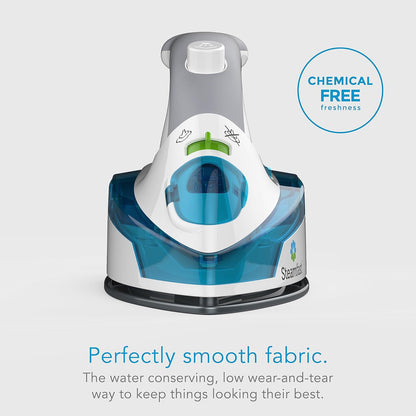 Steamfast Mini Steam Iron - Non-Stick Sole Plate, Portable Design, 45-Second Heat Up, White