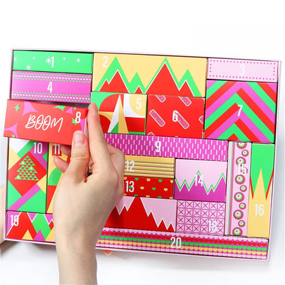 Skiennix Makeup Advent Calendar 2026 - All-In-One Kit with Eyeshadow Palette, Lipstick & Foundation | Perfect New Year Gift for Teens & Women