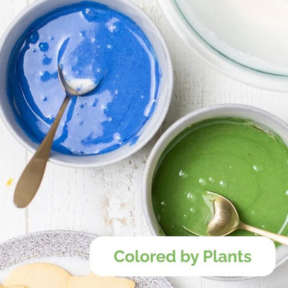 Color Kitchen Food Coloring - Vibrant 6 Pack | Plant-Based, Vegan, Gluten-Free, Non-GMO, Kosher