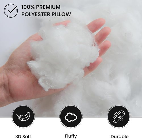 Foamily Throw Pillow Insert - Premium 18x18 Decorative Pillows for Couch & Bed | Soft & Fluffy Home Decor