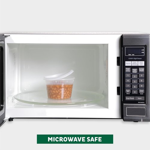 Freshware Food Storage Containers - Leakproof, BPA-Free Deli Containers | 20 Sets of 8/16/32 oz
