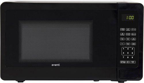 Avanti Microwave Oven - 700-Watt Compact Design with 6 Pre-Cooking Settings | 0.7 Cu.Ft., Black
