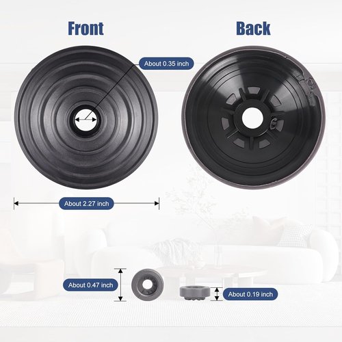 Dyson Replacement Ball Wheel & Soleplate Wheel - Compatible with V6, V7, V8, V10, V12 Models