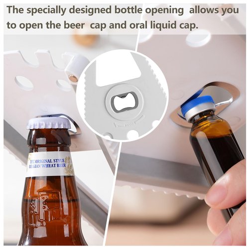 Jar Opener Bottle Opener Can Opener,essential oil bottle opener and oralliquid opener for Elderly, Arthritis Sufferers,Children and Weak Hands,Patented|Multifunctional magnetic design ergonomic.