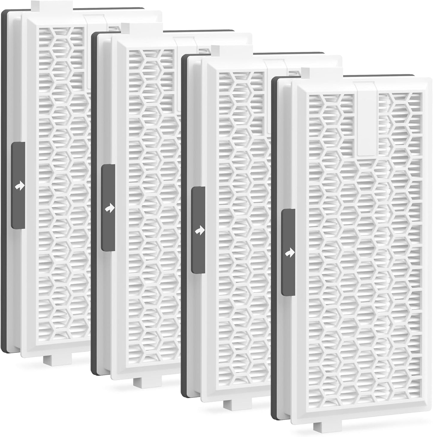 Miele HEPA Replacement Filters - 4-Pack Compatible with AirClean SF-HA 50 for S4, S5, S6, S8 Models