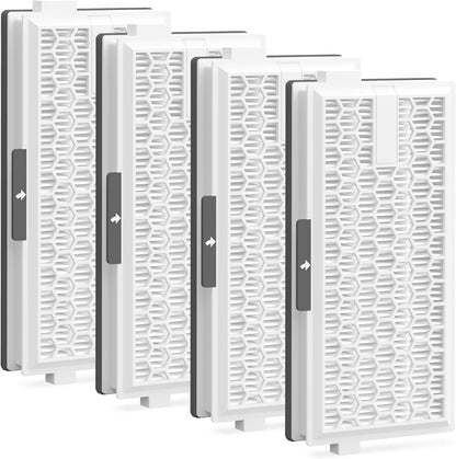 Miele HEPA Replacement Filters - 4-Pack Compatible with AirClean SF-HA 50 for S4, S5, S6, S8 Models
