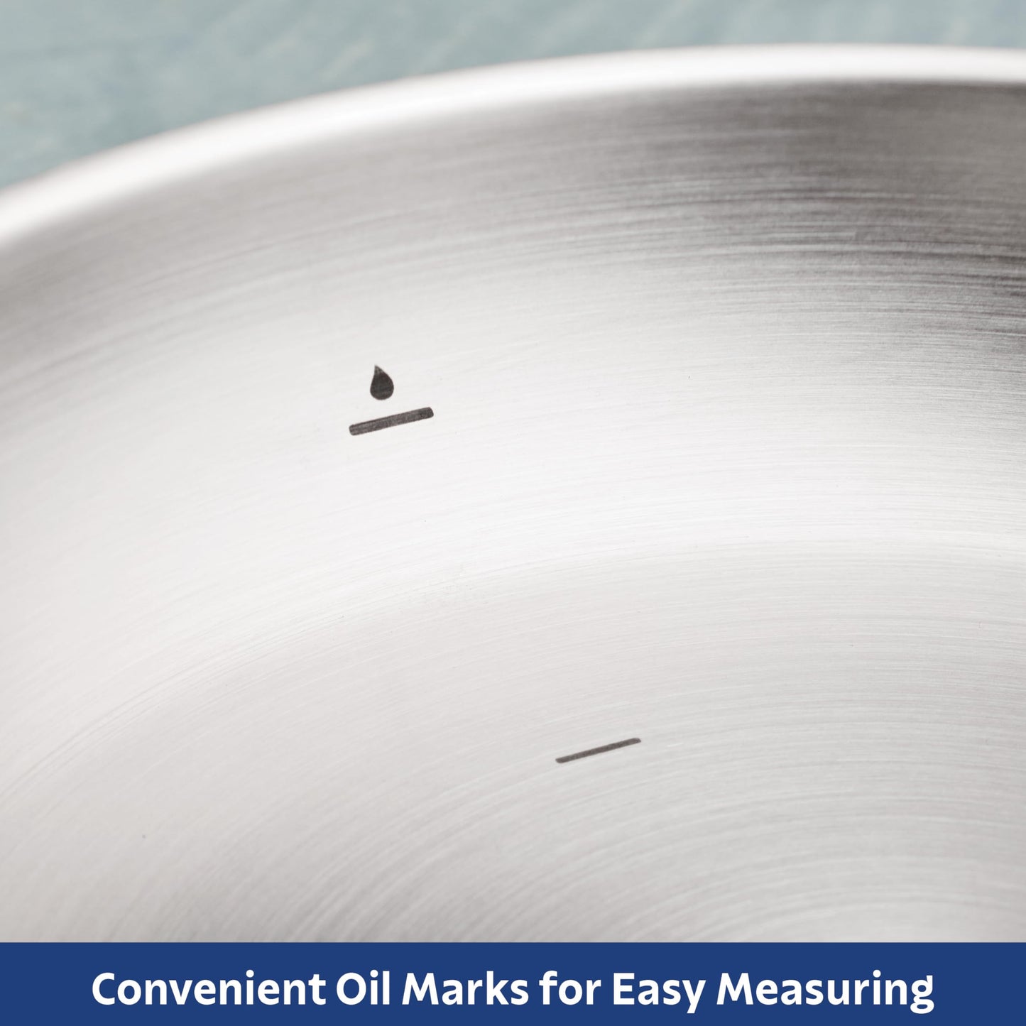 Tramontina Tempo Tri-Ply Base Stainless Steel 10-Inch Frying Pan, Induction-Ready Skillet, Oven-Safe, Dishwasher-Safe