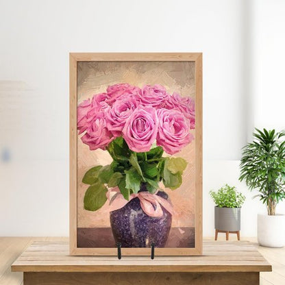 Decolore 12-Inch Black Picture Stands - 3 Pack Tabletop Easels for Photos, Plates & Books