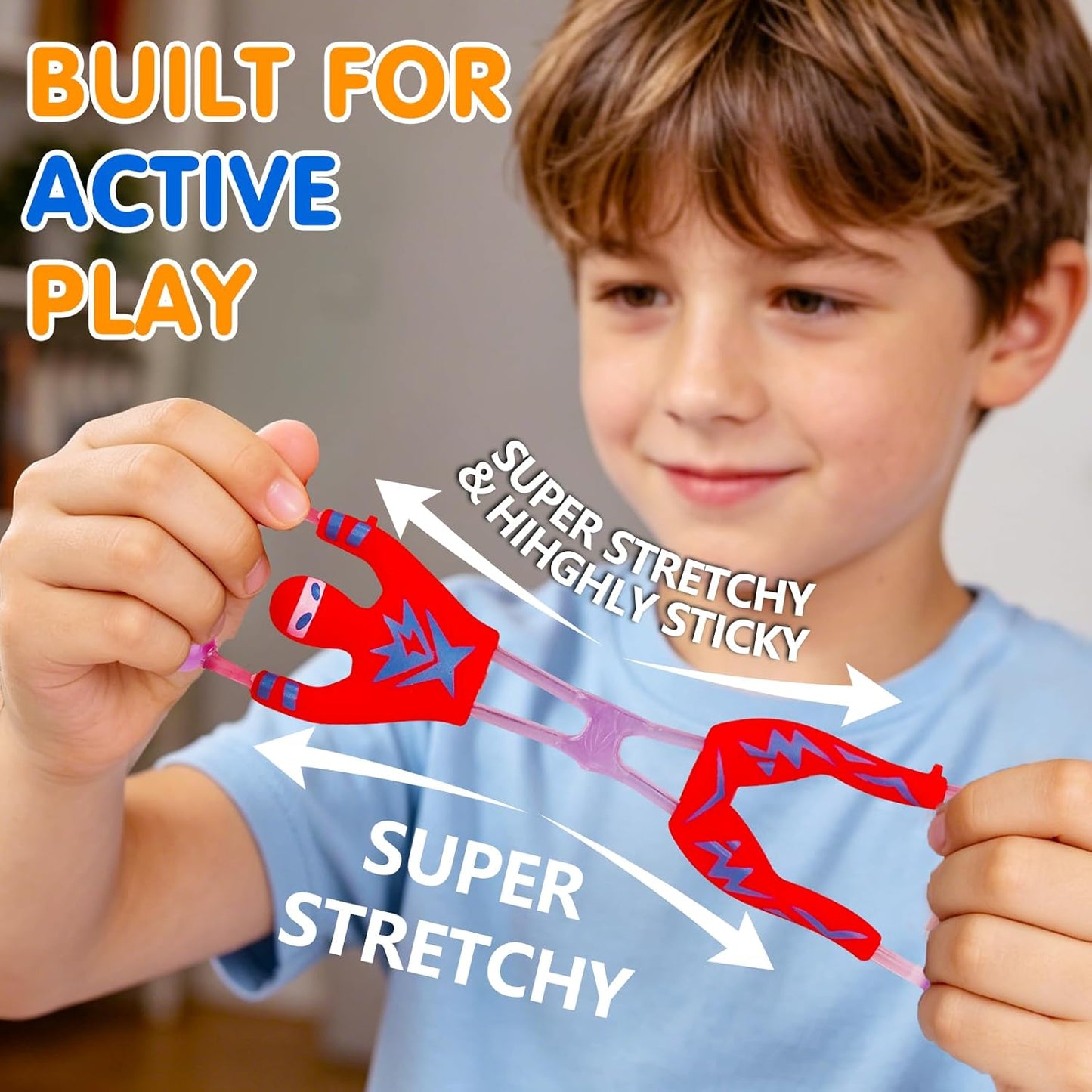 Skiennix 35PCS Sticky Wall Climbers | Fun Ninja Party Favors for Kids | Ideal for Birthdays & Goodie Bags
