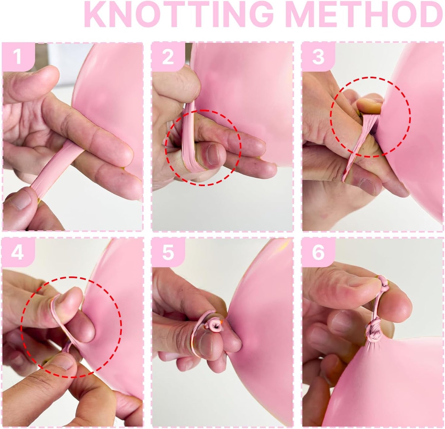 PartyWoo 36-Inch Baby Pink Balloons - Pastel Latex Helium Balloons for Baby Showers & Celebrations