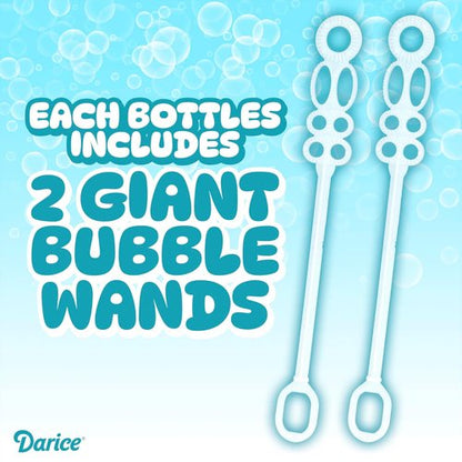 Darice Bubble Solution 4 Pack - 256oz Refill for Bubble Machines & Blowers | Non-Toxic & Safe for Kids