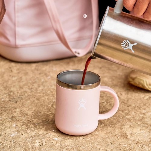 Hydro Flask Coffee Mug - Insulated Stainless Steel, Non-Spill Travel Mug | 6 Oz Tonal Black