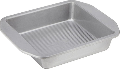 USA Pan 8-Inch Square Cake & Brownie Pan - Aluminized Steel Bakeware Classic