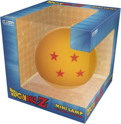 ABYSTYLE Dragon Ball Z 4 Star Mini LED Desk Lamp - Soft Warm Yellow | 3.2" Anime Home Decor Gift