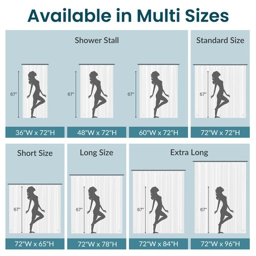 Titanker Shower Curtain Liner 72x72 Tan Shower Liner Lightweight PEVA Shower Curtains for Bathroom, Waterproof Shower Liner with Magnets and Rustproof Grommet Holes
