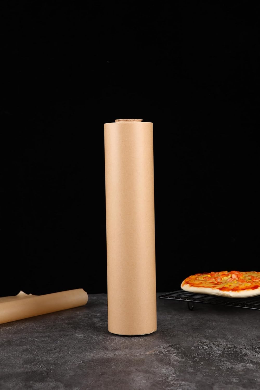 Unbleached Parchment Paper Roll - 15in x 210ft Non-Stick Baking Paper with Built-In Slide Cutter