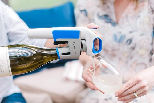 Coravin 100015 Model One Advanced Wine Bottle Opener and Preservation System, Includes 2 Coravin Argon Capsules
