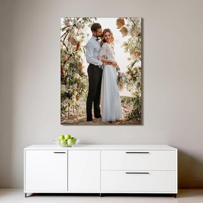Custom Canvas Prints by [Brand Name] - Personalized Photo Wall Art for Weddings, Family, and Home Decor