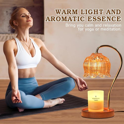 Funistree Candle Warmer Lamp - Dimmable with Timer | Perfect Gift for Mother's Day & Home Decor