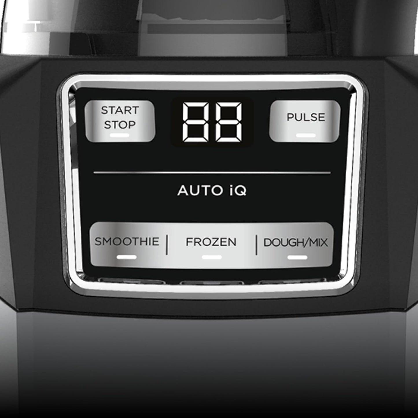 Ninja Blender - Compact Kitchen System with 1200W Power | 3 Functions for Smoothies & Dough - Grey