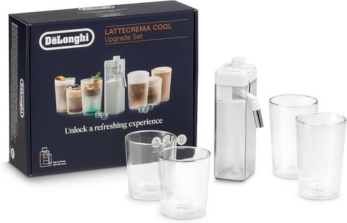 De'Longhi Rivelia LatteCrema Coffee Maker - Cool Upgrade Set for Perfect Lattes & Cappuccinos