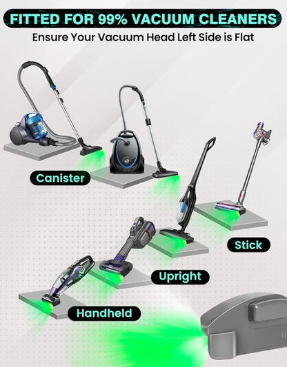 Dyson Vacuum Cleaner Dust Display LED Lamp - Reveal Microscopic Dust & Illuminate Pet Hair