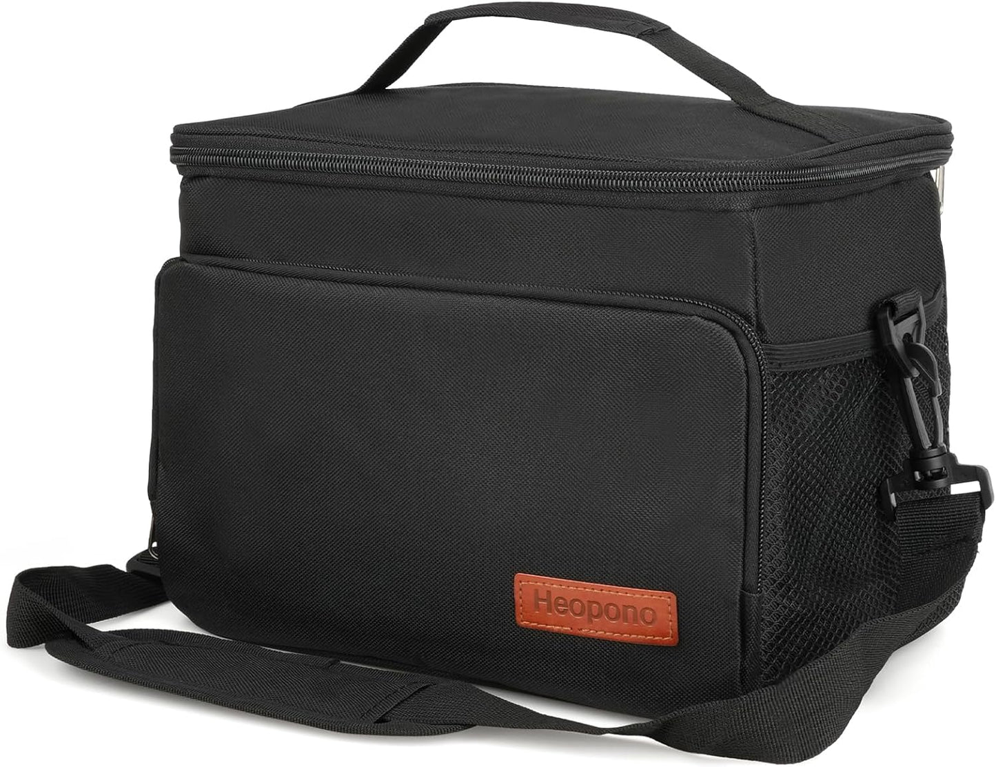 Skiennix Insulated Lunch Box - Leakproof Cooler Bag with Multi Pockets & Adjustable Strap | Ideal for Work, Beach & Picnic