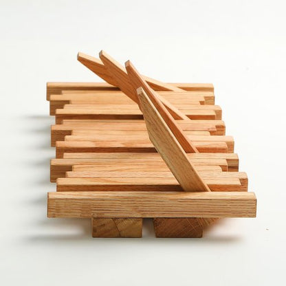 GOGREEBELL Hardwood Wall Mounted Piano Coat Rack| Coat Rack Wall Mount | Flip Down Wall Hook Rack 4 Hooks| Entryway Wall Storage with Hooks,Made of Oak.Hook to Hook 3.54 inch spacing