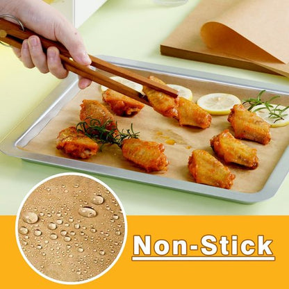 CHEFMAN Air Fryer Liners - Disposable Unbleached Parchment Paper, 120 PCS Square Non-Stick Baking Sheets