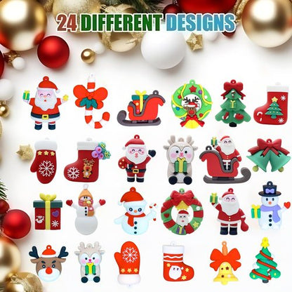 Christmas Advent Calendar 2025 - 24 Unique 3D Toys & Decorations for Kids | Countdown to Christmas