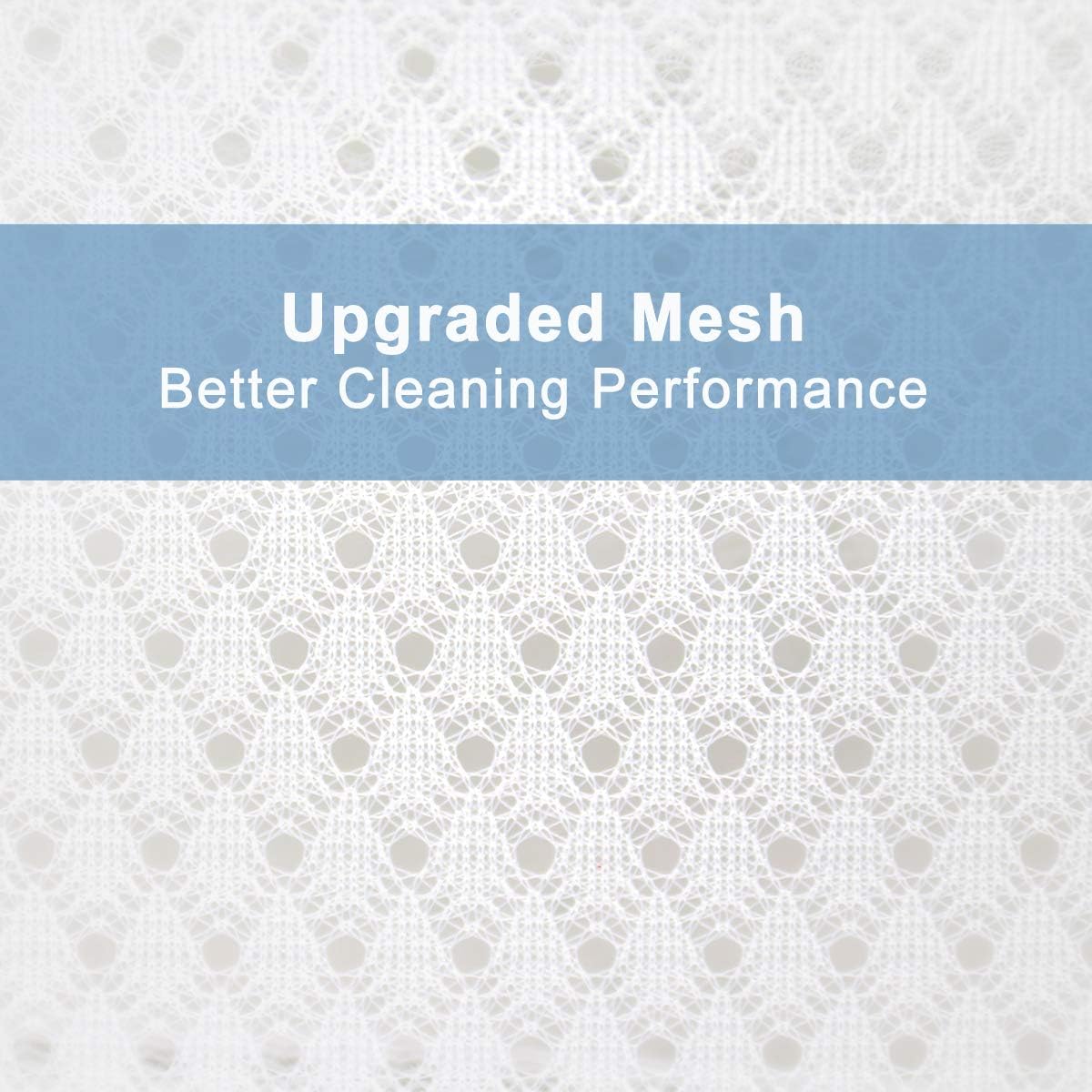 Muchfun Diamond Mesh Laundry Bags - 2Pcs Durable Delicates Wash Bags | 24 x 24 Inches (XX-Large)
