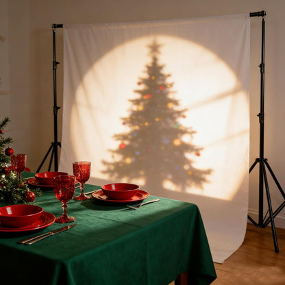 Skiennix 5X7ft White Photo Backdrop - Non-Reflective Soft Fabric for Studio & Baby Photography